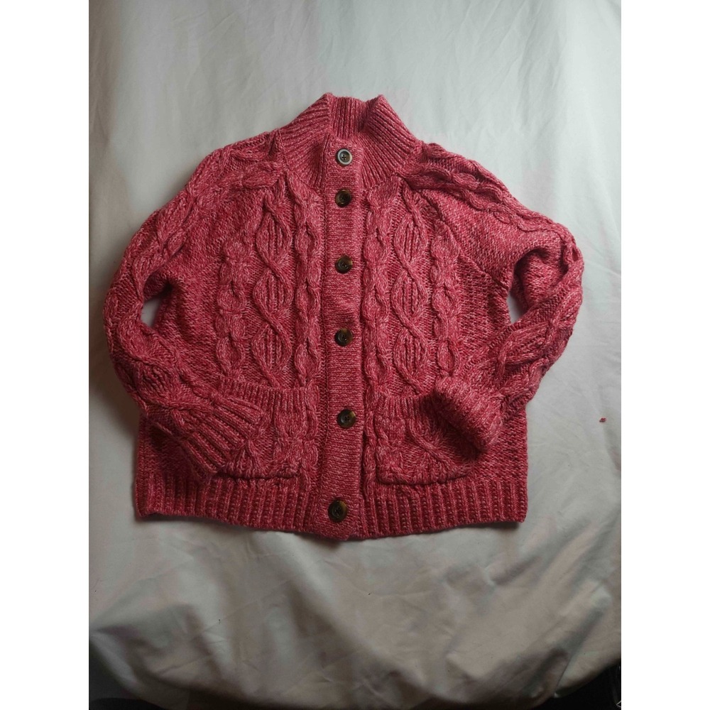 Talbots Cardigan Sweater Womens L Preppy Chic Classic Elevated‎ Basics Layering